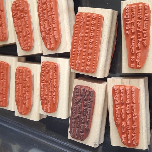 Define your life. 14 double sided stampin up rubber stamp set - Picture 3 of 4